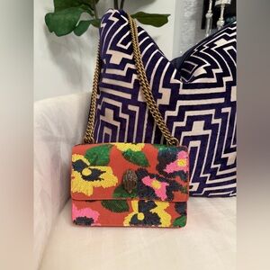 Kurt Geiger Floral Sequin Handbag